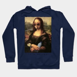 Modern Mona Lisa party Hoodie